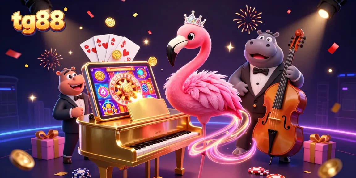 Experience thrilling gameplay at tg88 with whimsical characters and immersive casino elements.