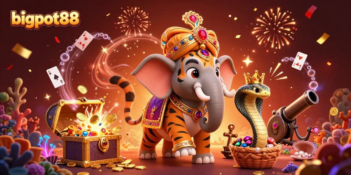 Menang besar di bigpot88 dengan kasino online berwarna-warni dan penuh gemerlap.