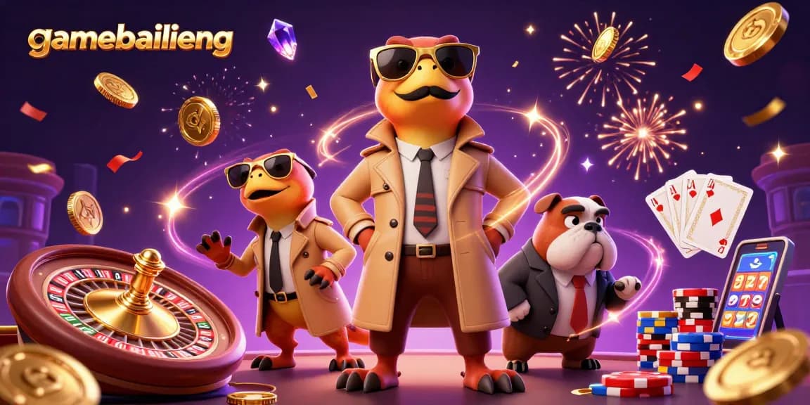 Engage in exciting gameplay at gamebailieng with colorful casino elements and fun characters.