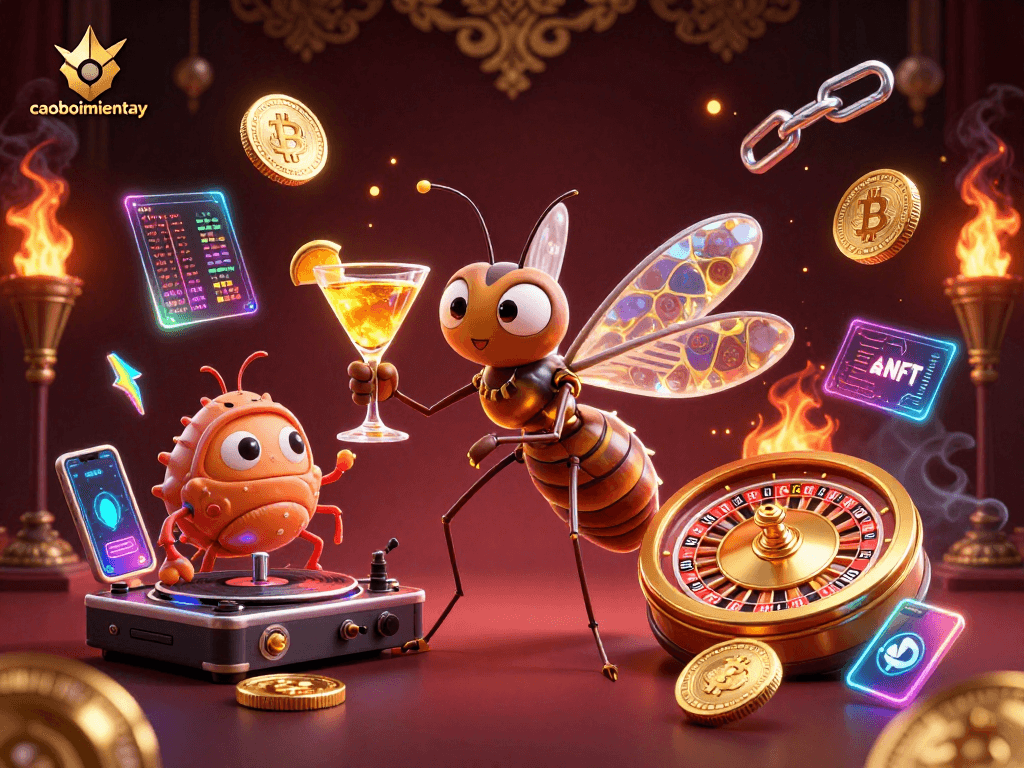 Experience caoboimientay as a thrilling casino adventure with unique characters and vibrant elements.