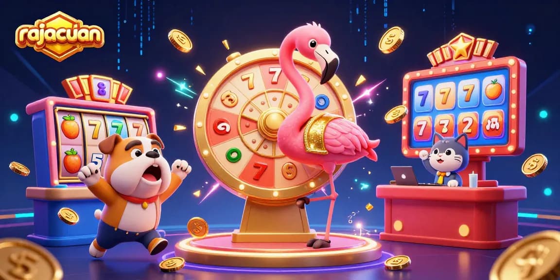 Experience max winning opportunities at rajacuan with vibrant slot reels, lucky 7s, and jackpot excitement!