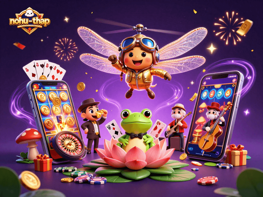 Experience thrilling jackpots with nohu-toa-thap in this vibrant casino scene.