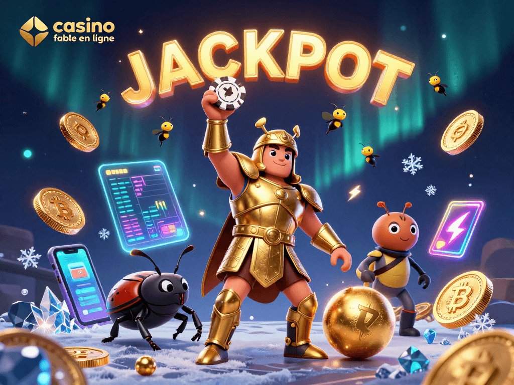Jouez dans un casino fiable en ligne avec des machines à sous, des jetons et des cagnottes.