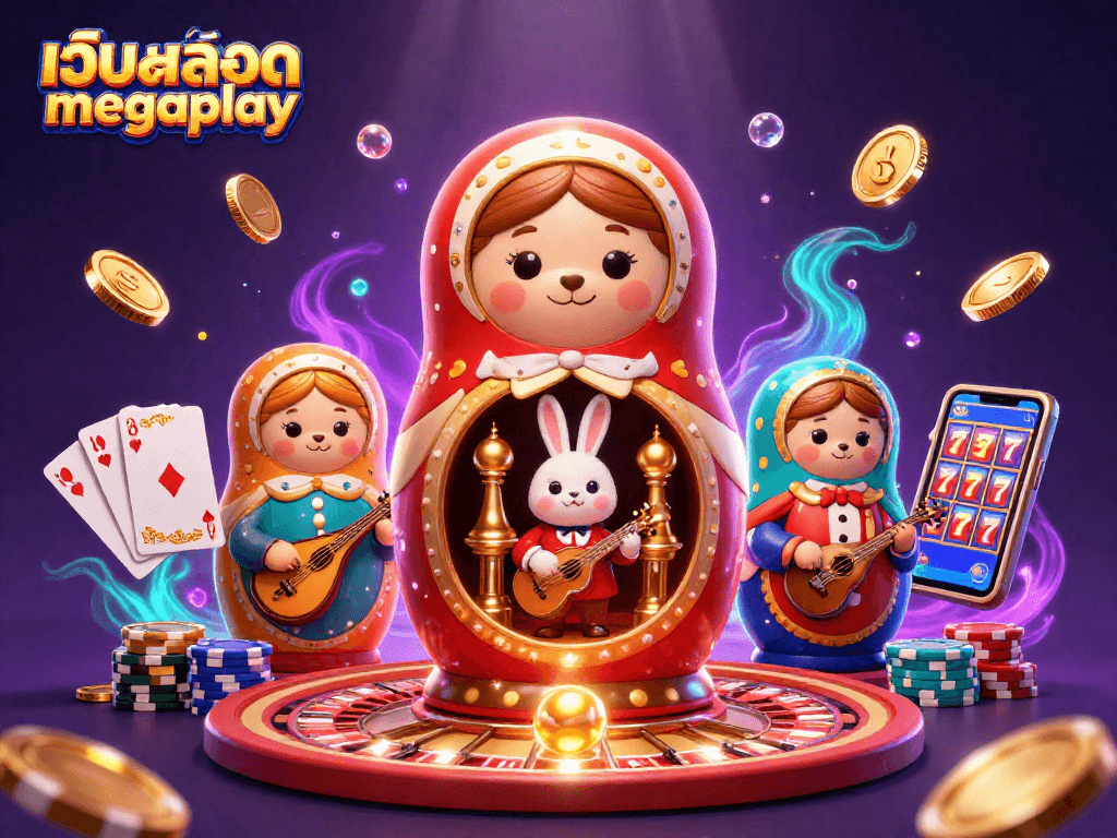 หมุนสล็อตมือถือในเว็บสล็อต megaplay ร่วมสนุกกับเกมยิงปลาทุกรูปแบบ