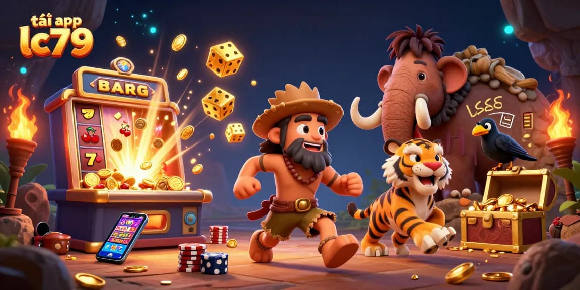 Chơi game tại tải app lc79 với những nhân vật thú vị trong không gian casino cổ xưa.