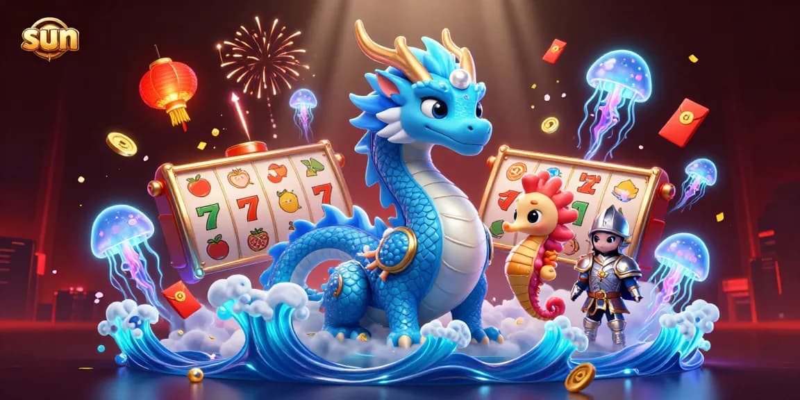 Experience the sun in an exciting online casino adventure with vibrant characters and dynamic game elements.