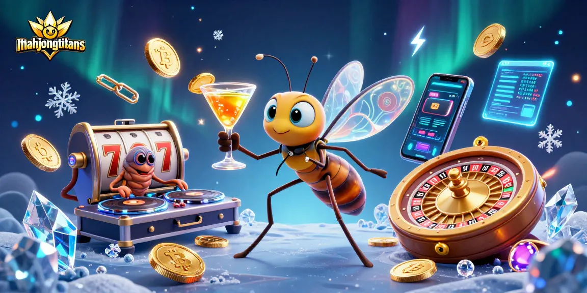 Engage with mahjongtitans in vibrant casino world featuring dynamic characters and holographic elements.