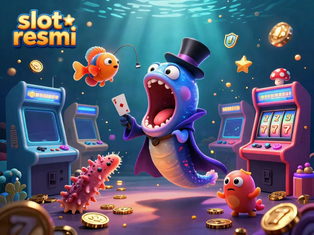 Menggoda keberuntungan dengan permainan slot resmi di bawah laut bersama karakter 3D.