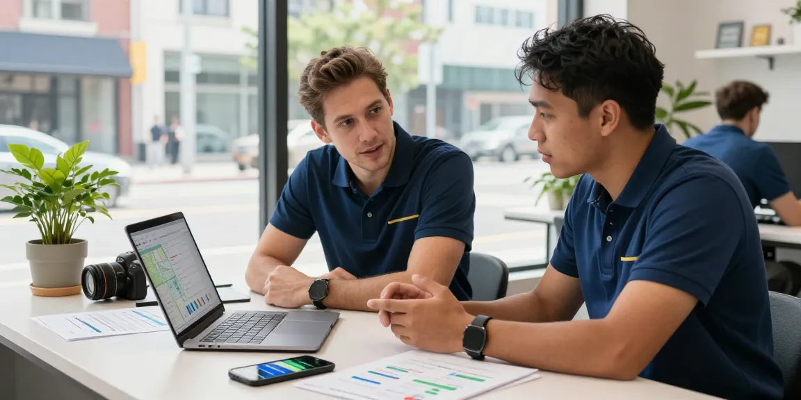 Operators analyzing performance metrics for Google Maps SEO services to boost local business.