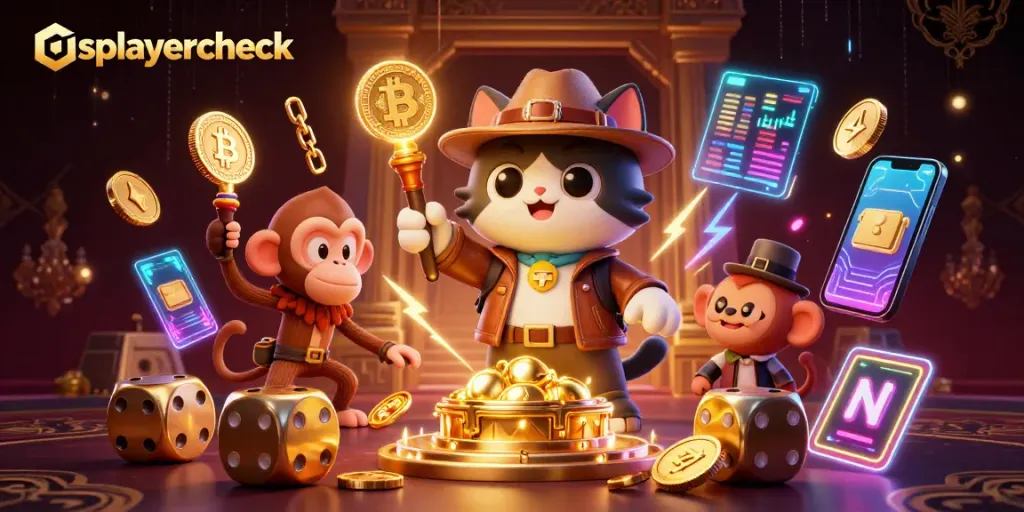 Experience high-stakes gaming at usplayercheck as our feline archaeologist discovers a golden casino relic.