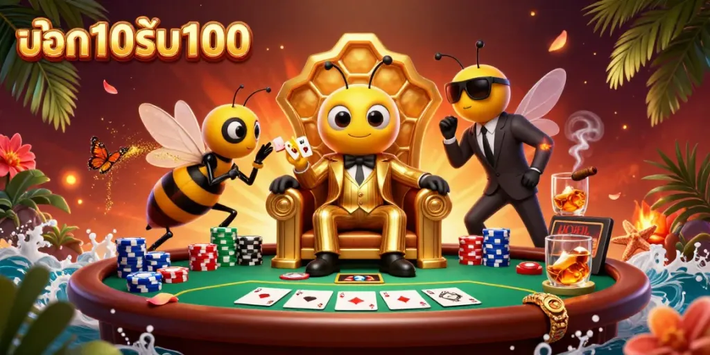 โปรโมชั่นฝาก10รับ100 ช่วยให้คุณทดลองเกมอย่างมั่นใจ พร้อมถอนเงินจริง