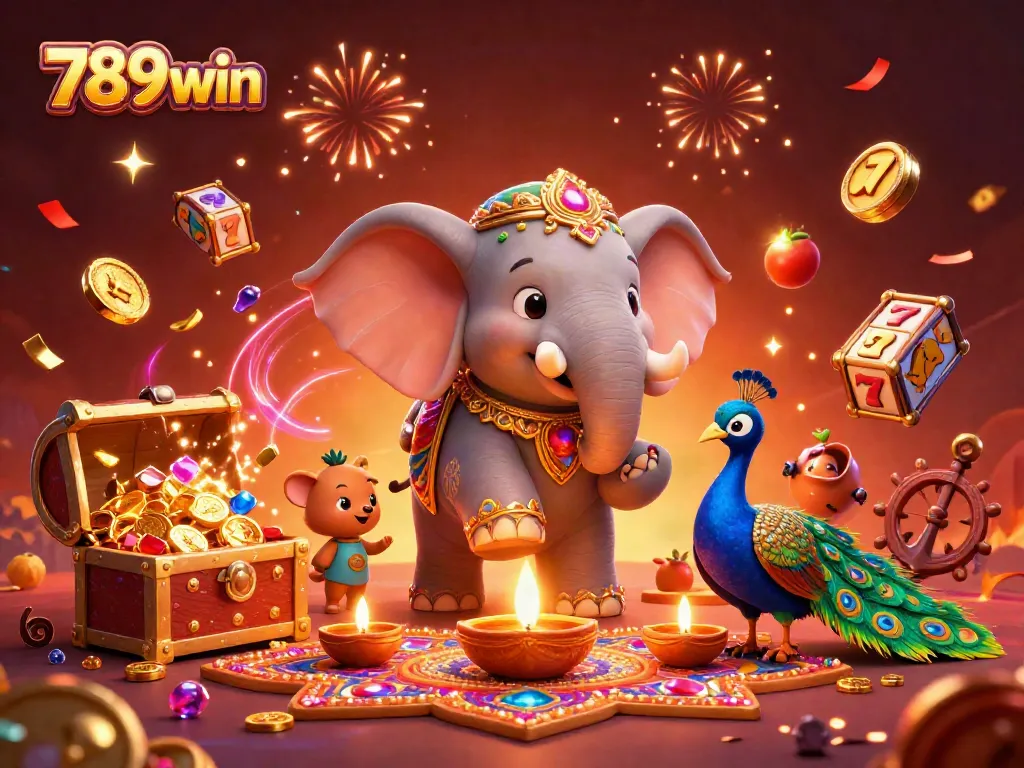 Engage in thrilling gameplay with 789win as vibrant characters bring classic slot elements to life.