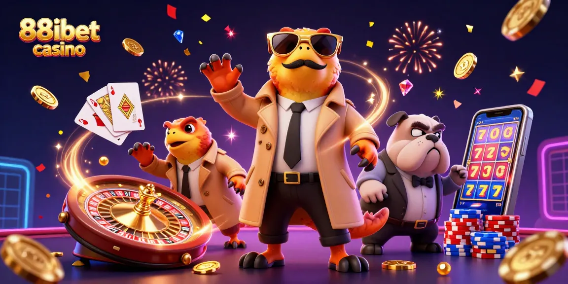 Experience excitement at 88ibet casino with raptors disguised in a trench coat attempting entry to a VIP lounge.