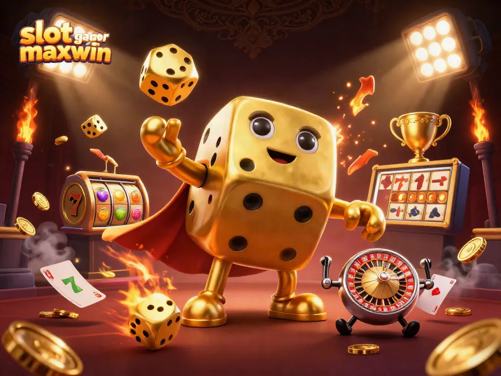 Mainkan slot gacor maxwin dengan desain kasino yang mencolok dan dinamis.