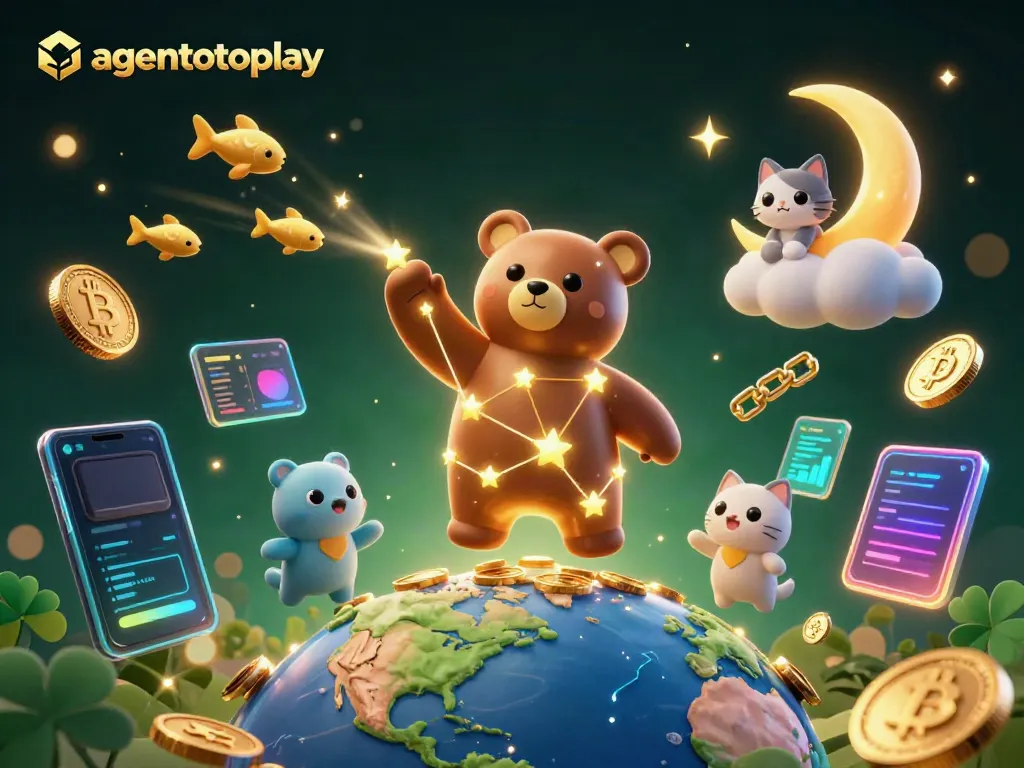 Engage in thrilling gameplay with agentotoplay's vivid casino-themed 3D illustration.
