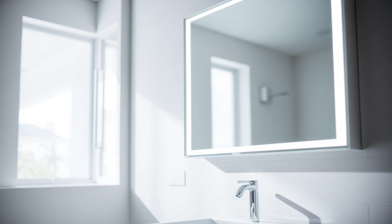 Elegante badezimmer spiegelschränke beleuchtung für modernes Design im Badezimmer.