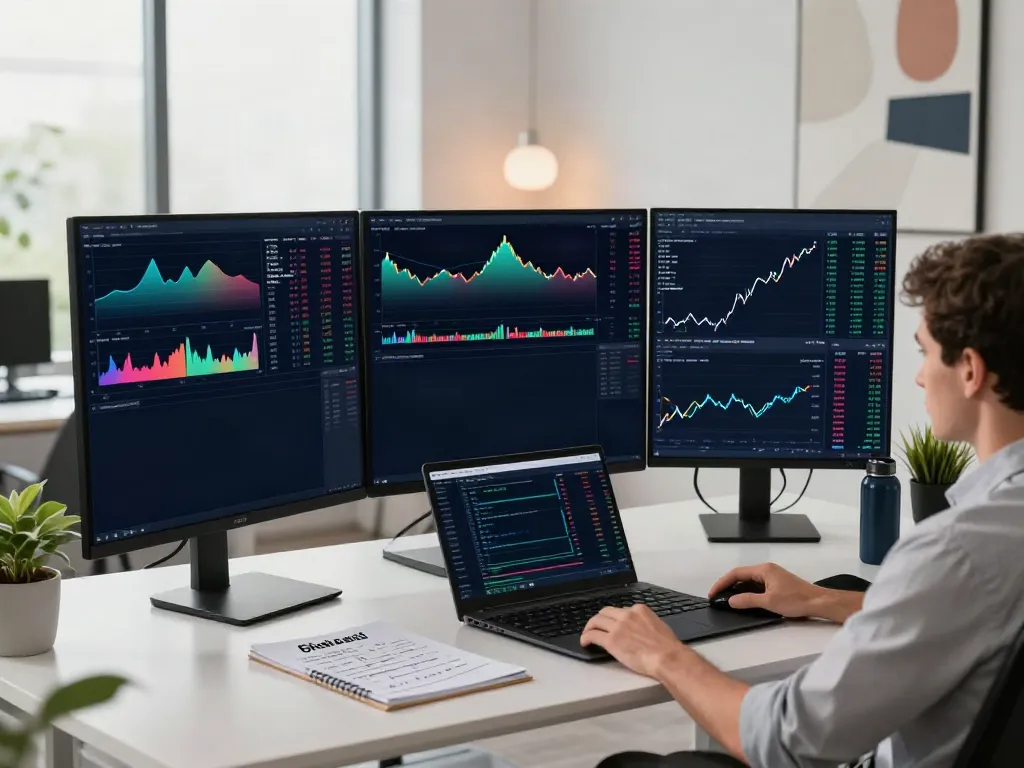 HK stock market data for quantitative trading in a modern crypto trading workspace with advanced trading systems.