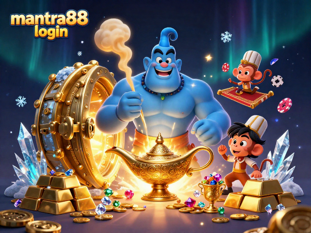 Experience thrilling gameplay at mantra88 login with magical characters and vibrant casino elements.