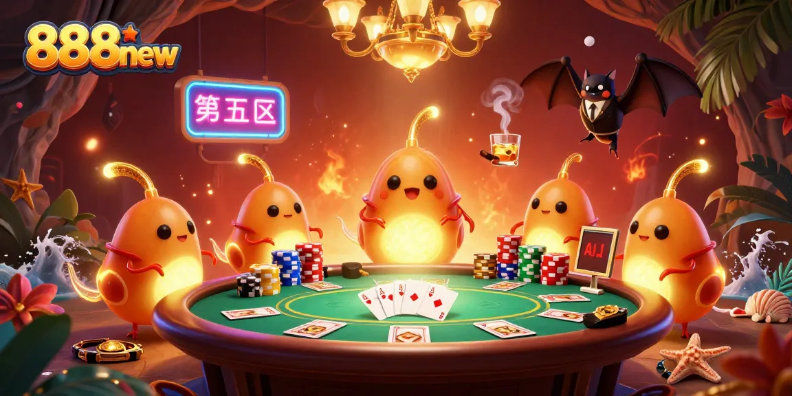 Experience thrilling casino action with 888new's vibrant glowworms and poker excitement.